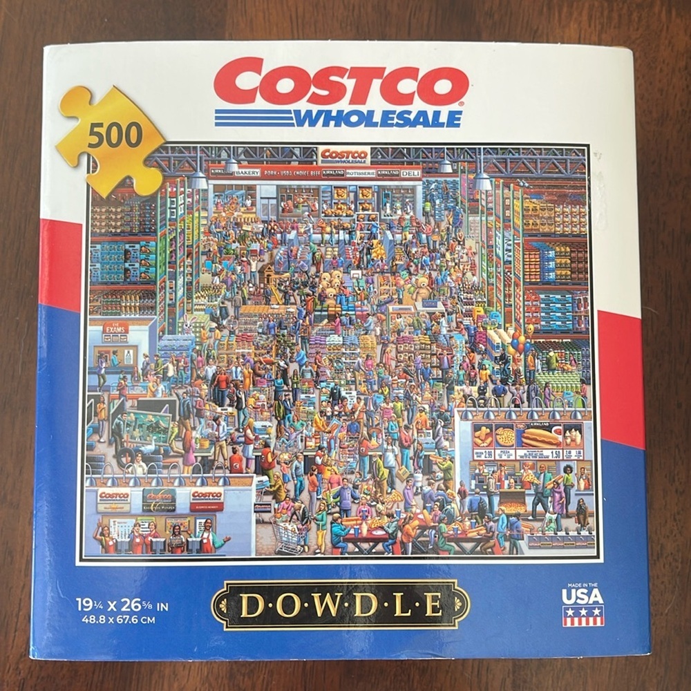 Costco Wholesale Dowdle 500 Piece Puzzle Made in USA